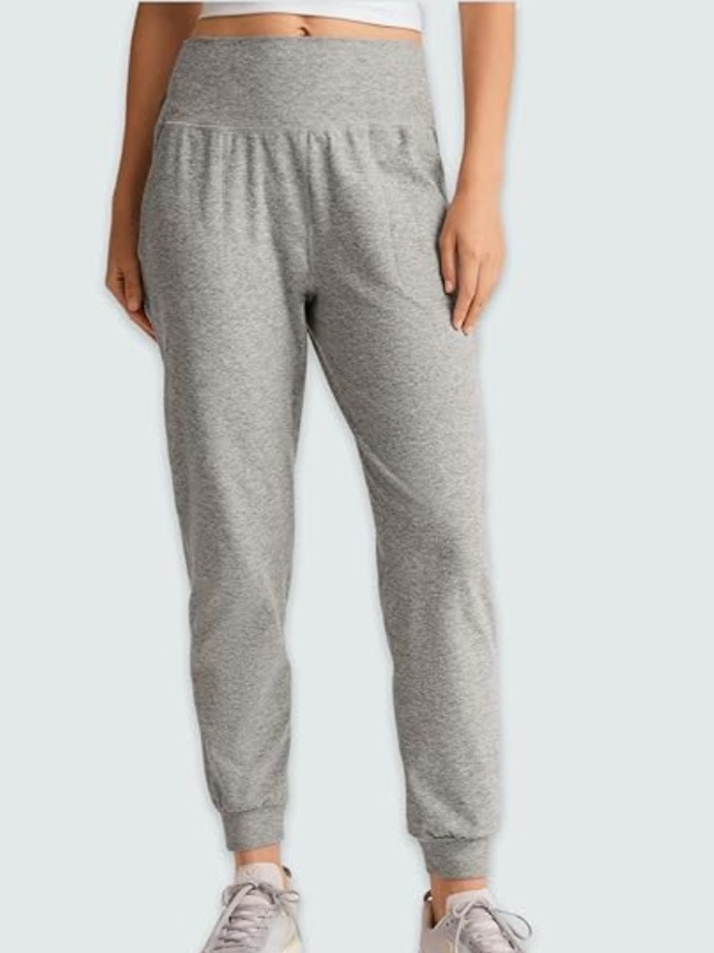 Beyond Yoga Women's Spacedye Joggers small grey